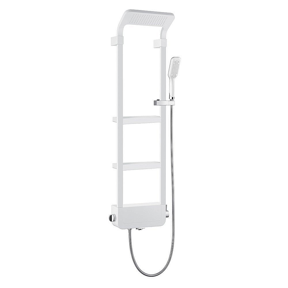 Душевая панель Black&White SEASONS Shine White W1210 белая купить в интернет-магазине сантехники Sanbest