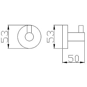 Крючок Rav Slezak Colorado COA0100ZK золотистый крацованный купить в интернет-магазине сантехники Sanbest