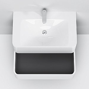 Тумба с раковиной AM.PM Sensation 80 белая для ванной в интернет-магазине Sanbest