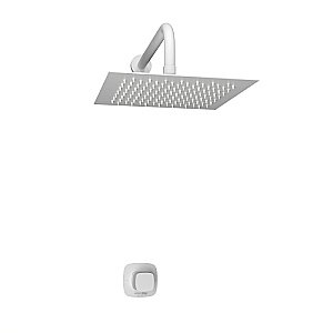 Душевая система WasserKRAFT Saale 9500 SET2827 белый Soft-touch матовый купить в интернет-магазине сантехники Sanbest