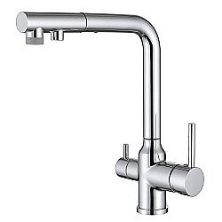 Смеситель для кухни Abber EMOTION AF8814 хром купить в интернет-магазине сантехники Sanbest