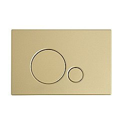 Кнопка для инсталляции BelBagno SFERA CZR/BB-SR-BORO брашированное золото купить в интернет-магазине сантехники Sanbest