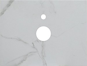 Столешница Aquanet Nova Lite 257607 60 мрамор для ванной в интернет-магазине сантехники Sanbest