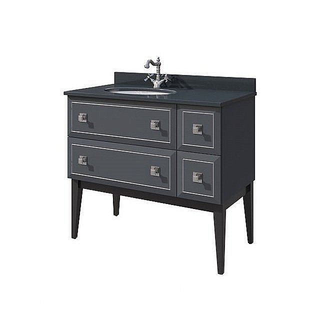 Тумба с раковиной Caprigo Metropol 100 13717.37 для ванной в интернет-магазине Sanbest