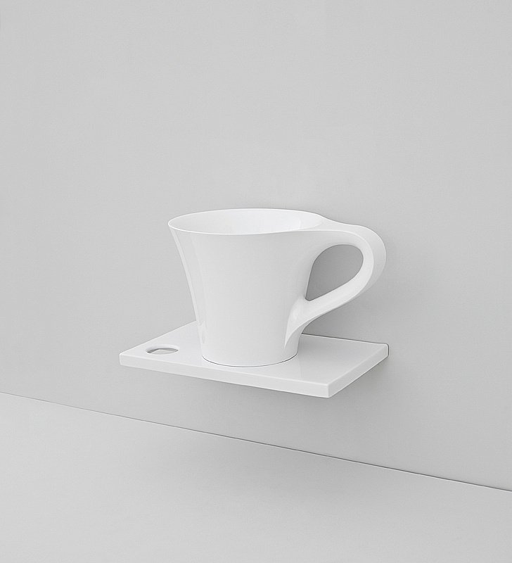 Раковина накладная Artceram CUP 70 OSL005 01 00 bi белая купить в интернет-магазине Sanbest