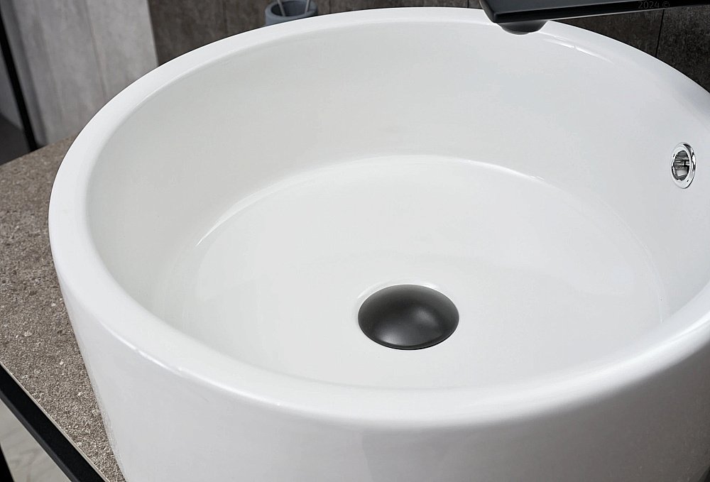 Раковина накладная Gid Esfera 41,5 N9130 51212 белая купить в интернет-магазине Sanbest