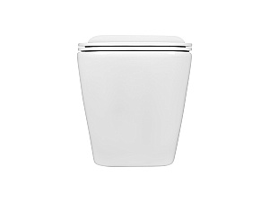 Унитаз подвесной AQUATEK ДЕЛЬТА AQ1911-00 белый, безободковый, с крышкой микролифт купить в интернет-магазине Sanbest