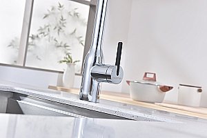 Смеситель для кухни Paulmark Magneto One Ma213188-CR хром купить в интернет-магазине сантехники Sanbest