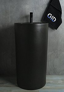 Раковина напольная Gid Autonomo 45 Nb135bg 81109 черная графит купить в интернет-магазине Sanbest