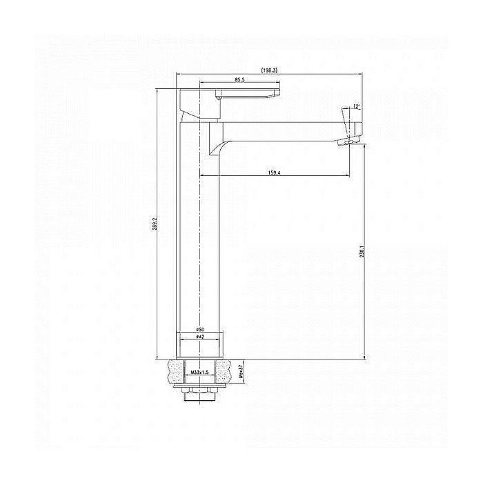 Смеситель для раковины IDDIS Sena SENSB01i01 купить в интернет-магазине сантехники Sanbest