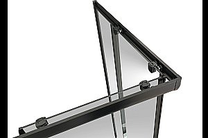 Душевой уголок Royal Bath RB95HPD-T-BL 95х95 прозрачный купить в интернет-магазине Sanbest