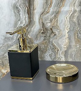 Мыльница Boheme 10963-G золото купить в интернет-магазине сантехники Sanbest