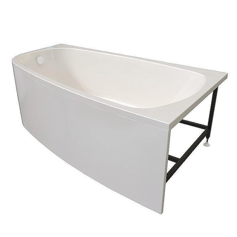 Ванна акриловая Радомир Рона 148х80 белая, слив золото купить в интернет-магазине Sanbest