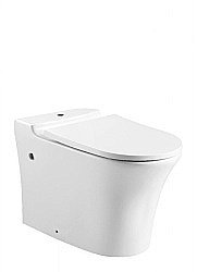 Чаша унитаза Bravat Pura CX21214UW-P-ENG купить в интернет-магазине сантехники Sanbest