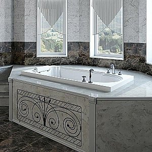 Ванна акриловая FRA GRANDE АНАБЕЛЬ 4-01-4-0-1-417 170х85 белая купить в интернет-магазине Sanbest