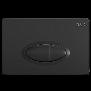 Кнопка для инсталляции D&K Rhein.Marx DB1399025 черная матовая купить в интернет-магазине сантехники Sanbest