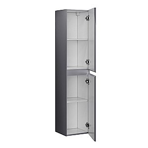 Пенал подвесной Grossman Меркадо 30 303285 графит матовый для ванной в интернет-магазине сантехники Sanbest