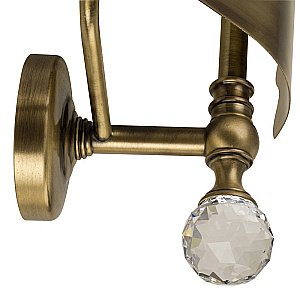Держатель для туалетной бумаги Migliore Amerida ML.AMR-60.406.BR бронза/Swarovski купить в интернет-магазине сантехники Sanbest