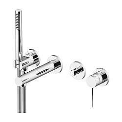 Смеситель для ванны Gattoni Circle One 9005/90C0 купить в интернет-магазине сантехники Sanbest