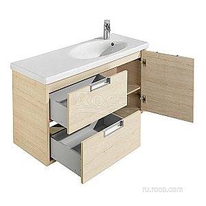 Тумба с раковиной Roca Etna 857302445 100 дуб верона для ванной в интернет-магазине Sanbest