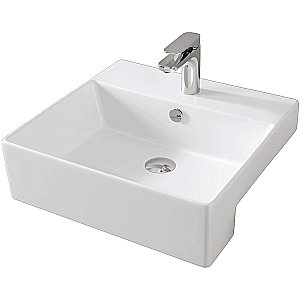 Раковина Artceram Quadro 50 QUL004 01 00 белая купить в интернет-магазине Sanbest