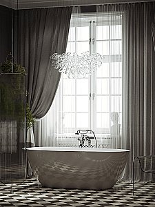 Акриловая ванна Sancos Avocado 170x80 FB18 белая купить в интернет-магазине Sanbest