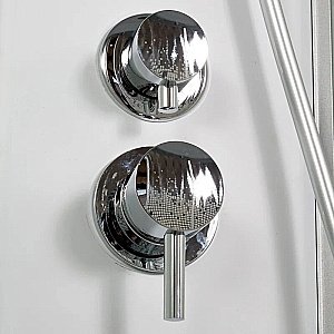 Душевая кабина DTO L 790 90х90 с электрикой купить в интернет-магазине Sanbest