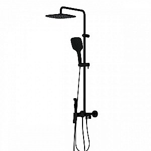 Душевая система Damixa Apollo DX220920300 черная матовая купить в интернет-магазине сантехники Sanbest