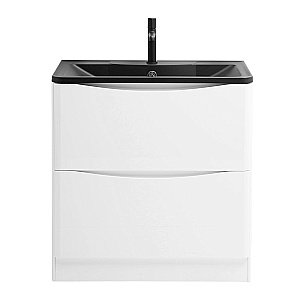 Тумба с раковиной BelBagno ACQUA 80 напольная Bianco Lucido для ванной в интернет-магазине Sanbest