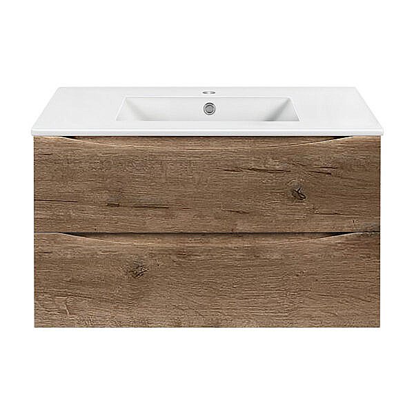 Тумба с раковиной Vincea Mia 900 дуб винтаж для ванной в интернет-магазине Sanbest