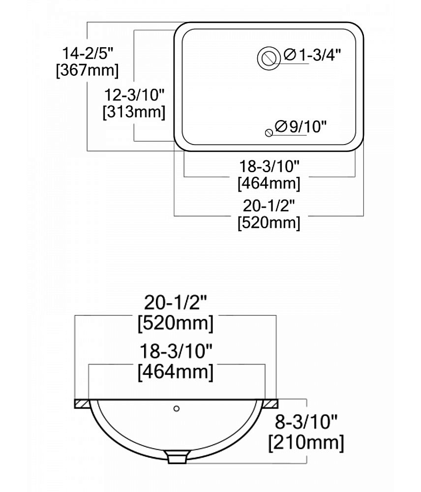 Раковина Agger ASB01530 белый глянец купить в интернет-магазине Sanbest