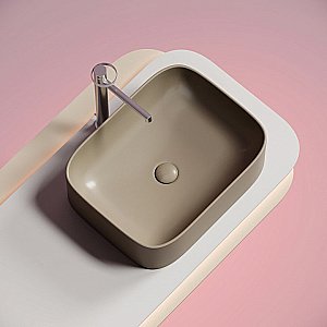 Раковина Ceramica Nova Element 50 CN6052MC капучино матовая купить в интернет-магазине Sanbest