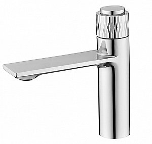 Смеситель для раковины Orange PUSH M01-021cr хром купить в интернет-магазине сантехники Sanbest