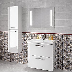 Зеркало CERSANIT LED KN-LU-LED020*80-b-Os в ванную от интернет-магазине сантехники Sanbest