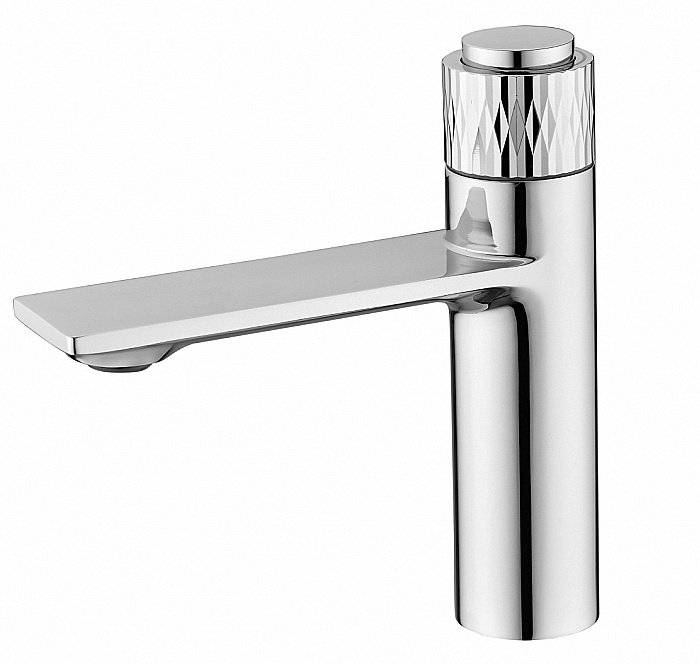 Смеситель для раковины Orange PUSH M01-021cr хром купить в интернет-магазине сантехники Sanbest