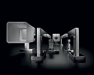 Полотенцедержатель Inda Lea A18160NE черный матовый купить в интернет-магазине сантехники Sanbest