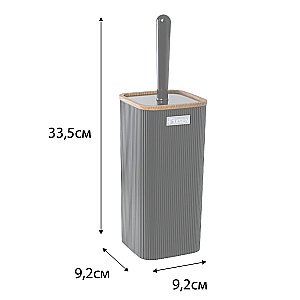 Ершик для туалета Fixsen Black Wood FX-401-5 черный купить в интернет-магазине сантехники Sanbest