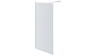 Душевое ограждение Aquatek Walk in 140 AQ WIW 14020BL стекло прозрачное/профиль хром купить в интернет-магазине Sanbest