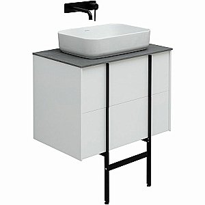 Тумба с раковиной Allen Brau Reality 70 1.32004.WM белый матовый для ванной в интернет-магазине Sanbest