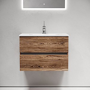 Тумба с раковиной Sancos Urban 70 UR70ECH дуб чарльстон для ванной в интернет-магазине Sanbest