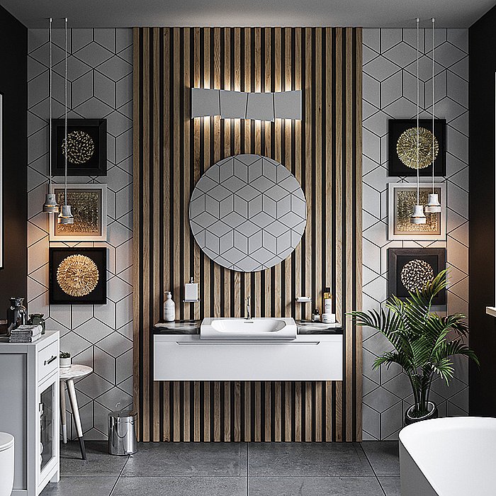 Раковина Kerasan Inka Project 40 341201*1 белая купить в интернет-магазине Sanbest