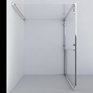 Душевой уголок Vincea Garda VSR-1G1011CL 100x110 стекло прозрачное/профиль хром купить в интернет-магазине Sanbest