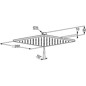 Душевая система KLUDI AMEO 416720575 купить в интернет-магазине сантехники Sanbest