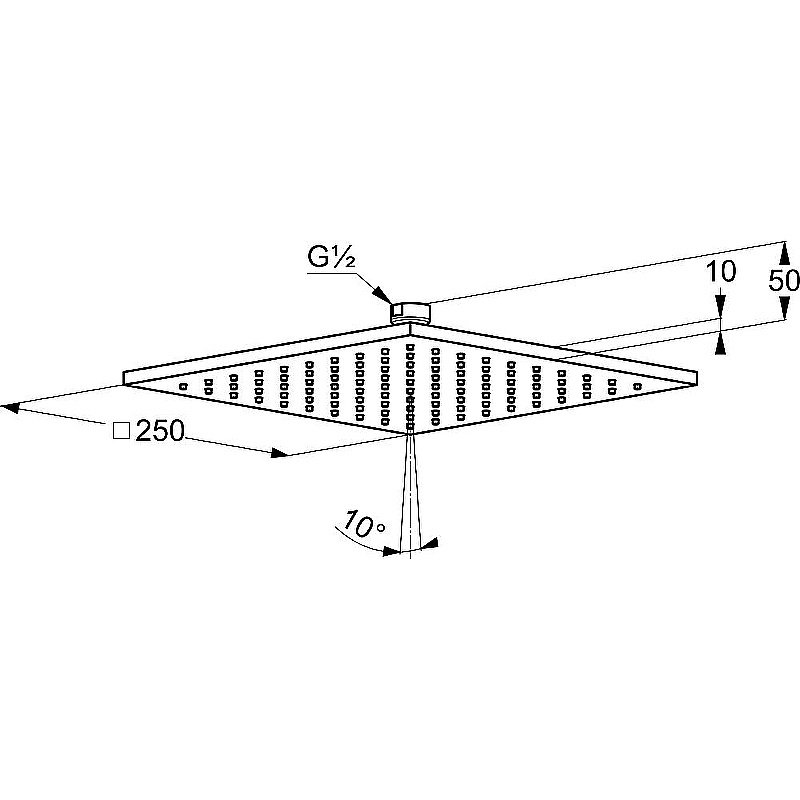 Душевая система KLUDI AMEO 416720575 купить в интернет-магазине сантехники Sanbest
