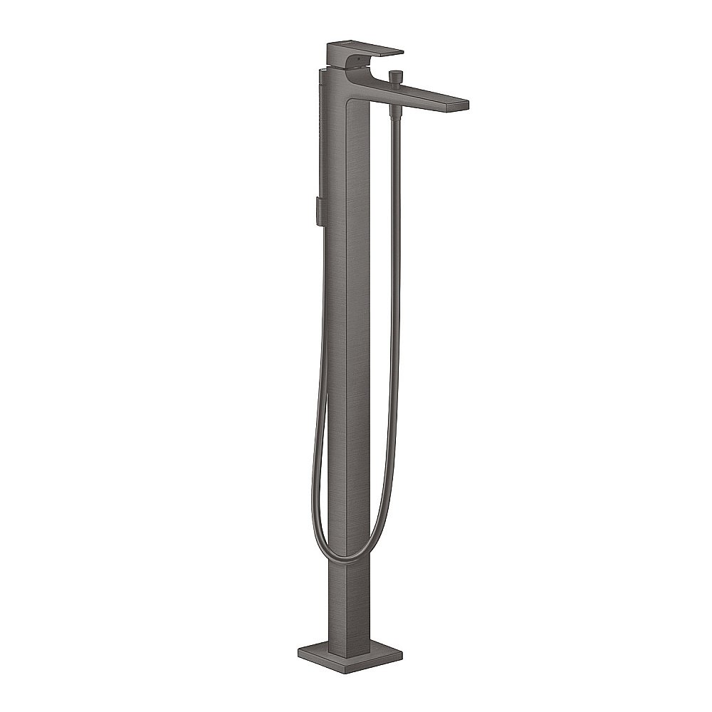 Смеситель для ванны Hansgrohe Metropol 32532340 хром темный матовый купить в интернет-магазине сантехники Sanbest