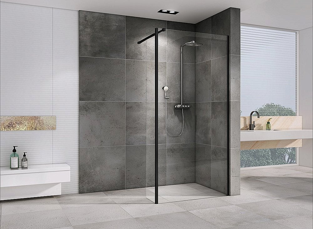 Душевое ограждение Abber Immer Offen AG66120B 120 купить в интернет-магазине Sanbest