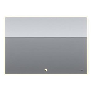Зеркало c LED-подсветкой Dreja POINT 100x70 белый в ванную от интернет-магазине сантехники Sanbest