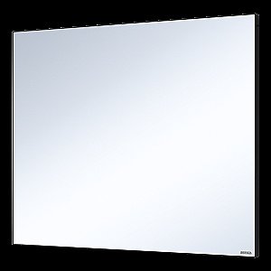 Зеркало Misty MARS 100x80 черное матовое в ванную от интернет-магазине сантехники Sanbest