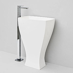 Раковина напольная Artceram Jazz 60 JZL006 01 00/ JZ13bi*1 белая купить в интернет-магазине Sanbest