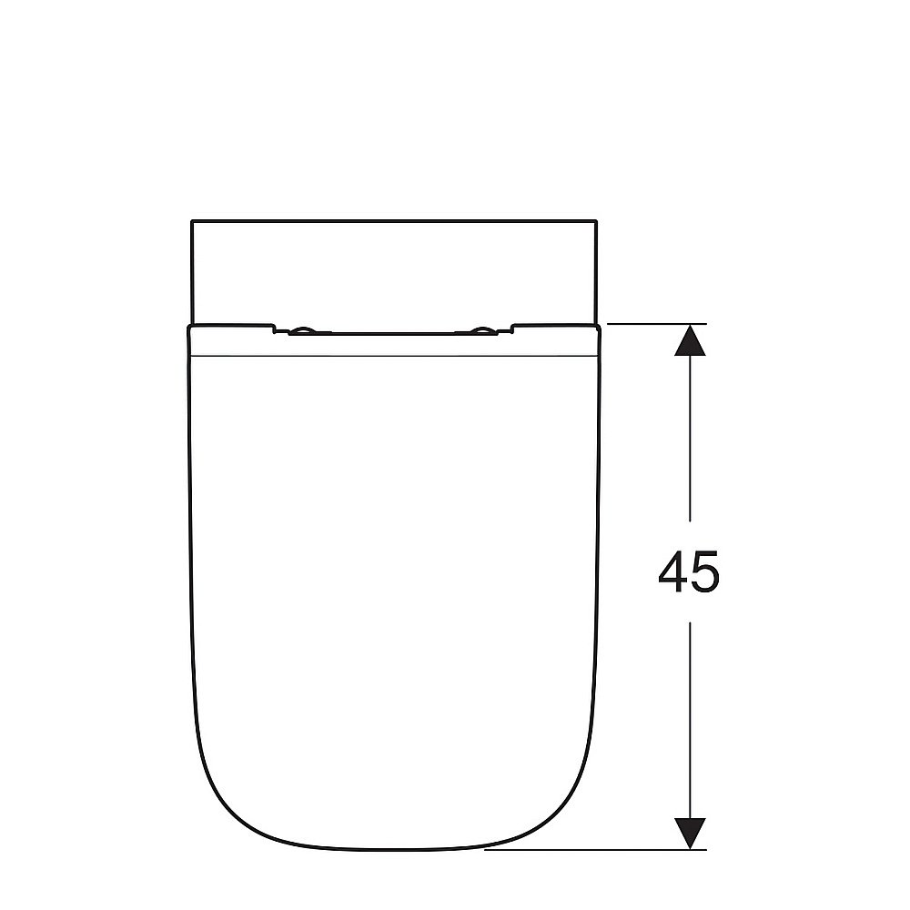 Унитаз подвесной Geberit Smyle 500.685.01.1 белый, с крышкой микролифт, безободковый купить в интернет-магазине Sanbest